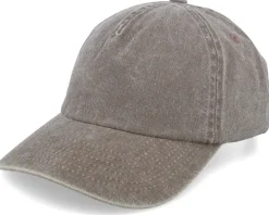 Blanks-Beechfield Vintage Washed A-Frame Dad Cap - Brown