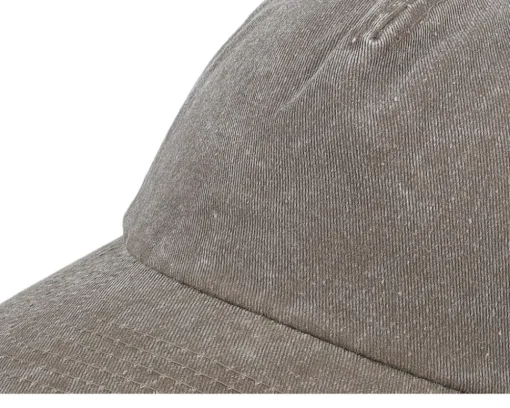 Blanks-Beechfield Vintage Washed A-Frame Dad Cap - Brown