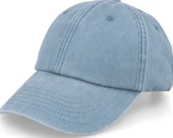 Outlet Beechfield Vintage Washed Denim Light Dad Cap - Blue