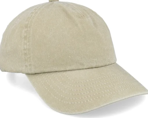 Dad Cap | Blanks-Beechfield Vintage Washed Stone A-Frame Dad Cap - Beige