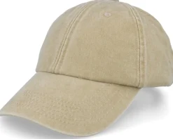 Discount Beechfield Vintage Washed Stone Dad Cap - Beige