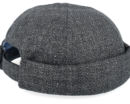 Docker-Stetson Virgin Wool/Linen Black Docker -