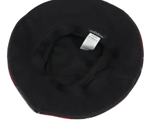 Discount Seeberger Viscose Fabric Red/Black Bucket -
