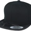 Online Yupoong Visor Black Camo Snapback -