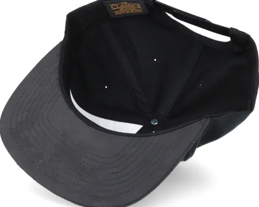 Online Yupoong Visor Black Camo Snapback -