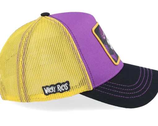 Trucker-Capslab Wacky Races Satanas Purple/Yellow Trucker -