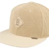 Snapback-Djinns Waffle Corduroy Snapback - Beige