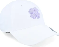 Sale Black Clover Wafflex 1 White W Sweet Lavender Clover Flexfit -