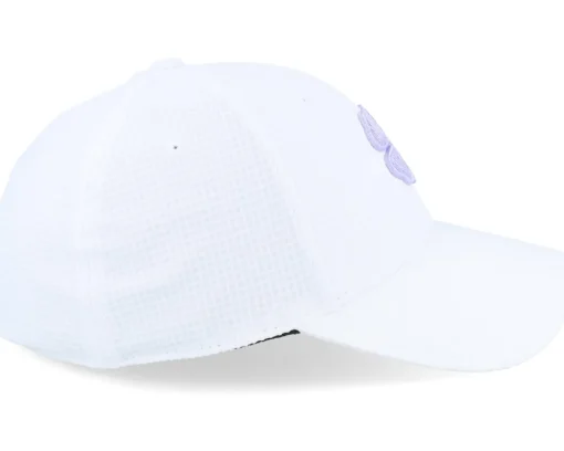 Sale Black Clover Wafflex 1 White W Sweet Lavender Clover Flexfit -