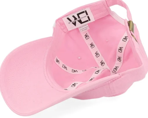Online Wei WAI Washed Cotton Mom Cap - Pink