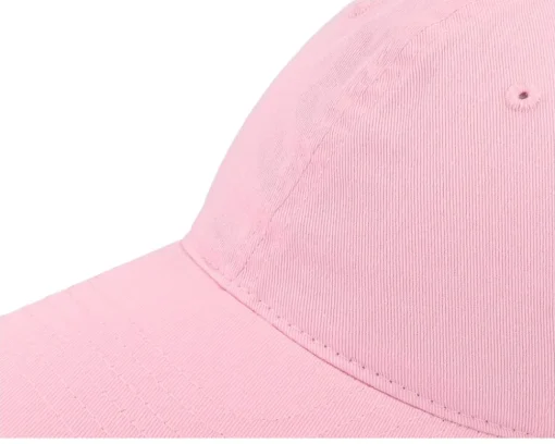 Online Wei WAI Washed Cotton Mom Cap - Pink