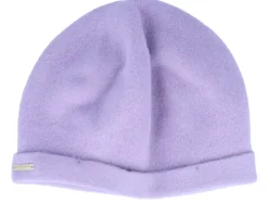 Cuff Beanies-Seeberger Walk Beret Lilac Beanie -