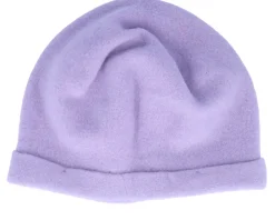 Cuff Beanies-Seeberger Walk Beret Lilac Beanie -