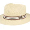 Straw Hat-MJM Hats Walther 41 Natural Straw Hat -