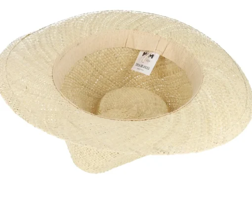 Straw Hat-MJM Hats Walther 41 Natural Straw Hat -