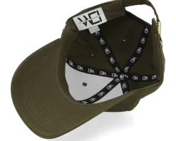 Adjustable-Wei Wanda Olive High Crown Adjustable - Green