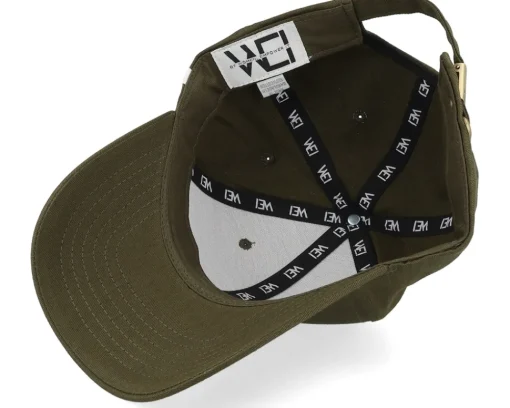 Adjustable-Wei Wanda Olive High Crown Adjustable - Green