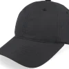 Dad Cap-Wei Waris Blank Soft Cap - Black