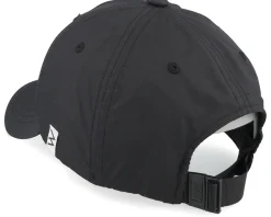 Dad Cap-Wei Waris Blank Soft Cap - Black