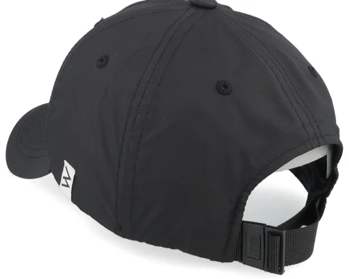 Dad Cap-Wei Waris Blank Soft Cap - Black