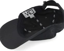 Dad Cap-Wei Waris Blank Soft Cap - Black