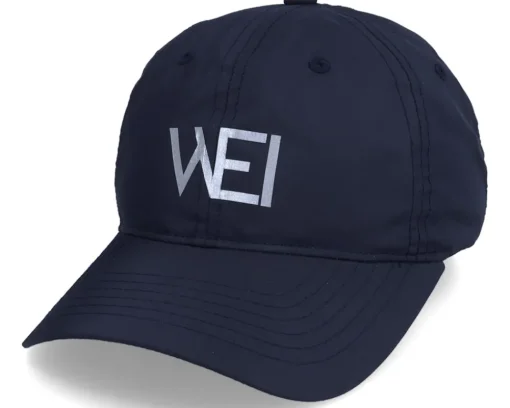 Dad Cap-Wei Waris Athletic Cap - Blue