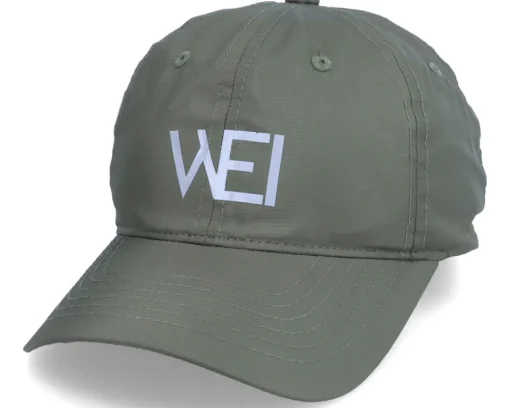 Dad Cap-Wei Waris Athletic Cap - Blue