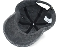 Dad Cap-Beechfield Washed Dad Cap With Embroidery - Black
