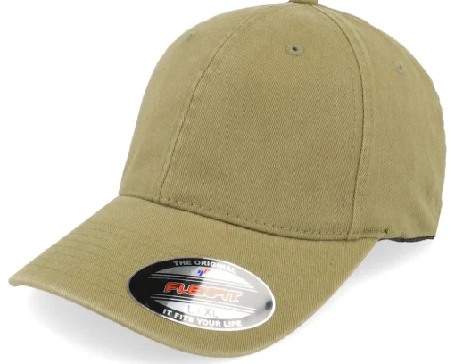 Flexfit-Flexfit Washed Cotton Dad Cap - Pink