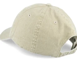 Fashion Beechfield Washed Stone Dad Cap With Embroidery - Beige