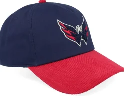 Dad Cap-American Needle Washington Capitals Burnett Blue/Red Corduroy Dad Cap -