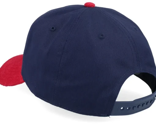 Dad Cap-American Needle Washington Capitals Burnett Blue/Red Corduroy Dad Cap -