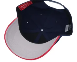 Dad Cap-American Needle Washington Capitals Burnett Blue/Red Corduroy Dad Cap -