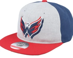 Online Outerstuff Washington Capitals NHL Deadstock Heather /Navy/Red Snapback - Grey
