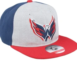 Snapback-Outerstuff Washington Capitals NHL Deadstock Heather /Navy/Red Snapback - Grey