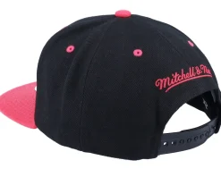 Snapback-Mitchell & Ness Washington Wizards Tone Santa Ana 2 Black/Pink Snapback -