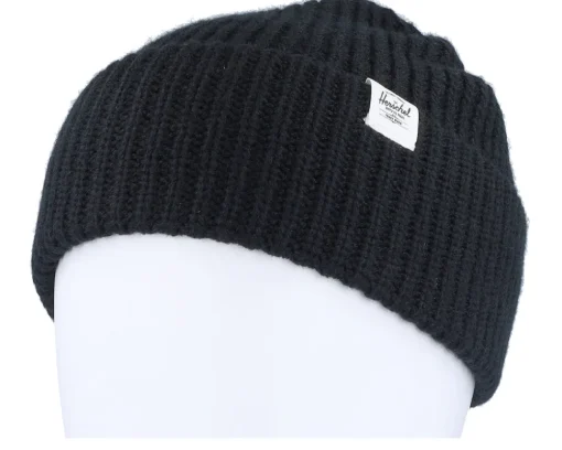 Sale Herschel Watch Cap Beanie Cuff - Black