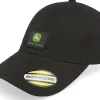 Dad Cap-John Deere Water Resistant Dad Cap - Black