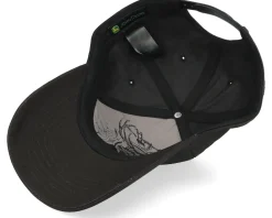 Dad Cap-John Deere Water Resistant Dad Cap - Black