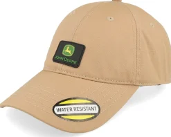 Dad Cap-John Deere Water Resistant Dad Cap - Black