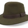 Discount Stetson Waxed Cotton Olive Traveller -