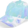 Dad Cap-Wei Wega Tie Dye Teal/Purple/White Mom Cap -