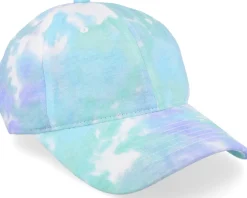 Dad Cap-Wei Wega Tie Dye Teal/Purple/White Mom Cap -
