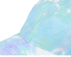 Dad Cap-Wei Wega Tie Dye Teal/Purple/White Mom Cap -