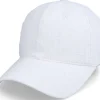 Dad Cap | Blanks-Wei Wendy Linen Ivory Soft Cap - White