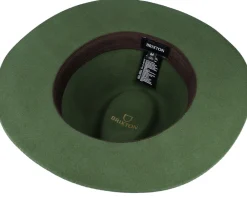 Online Brixton Wesley Clover Green Fedora -