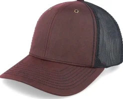 Trucker-Richardson 112wf Fremont Split Burgundy/Black Trucker - Red