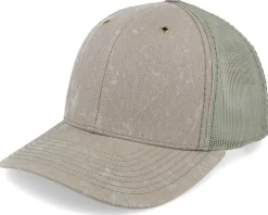 Best Richardson 112wf Fremont Split Khaki/Loden Trucker - Beige