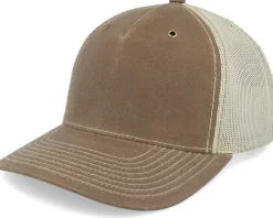 Trucker-Richardson 112wh Hawthorne Split Buck/Khaki Trucker - Brown