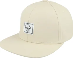 Snapback-Herschel Whaler 6 Panel Cap Moonbeam Snapback -